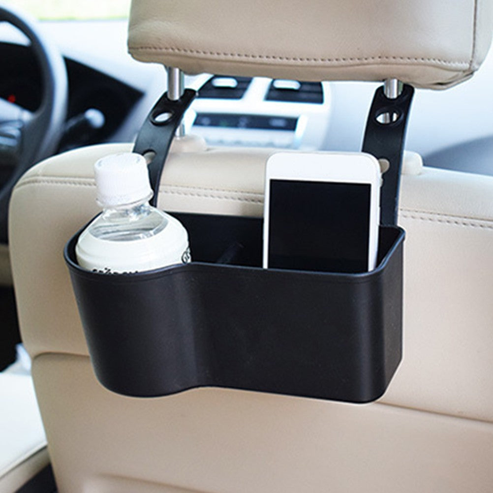 Universal Car Backseat Organizer with Cup Holders and Storage Compartments