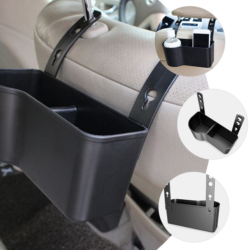 Universal Car Backseat Organizer with Cup Holders and Storage Compartments