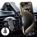 VANMASS Universal Car Phone Holder with Strong Suction & Clip Mount